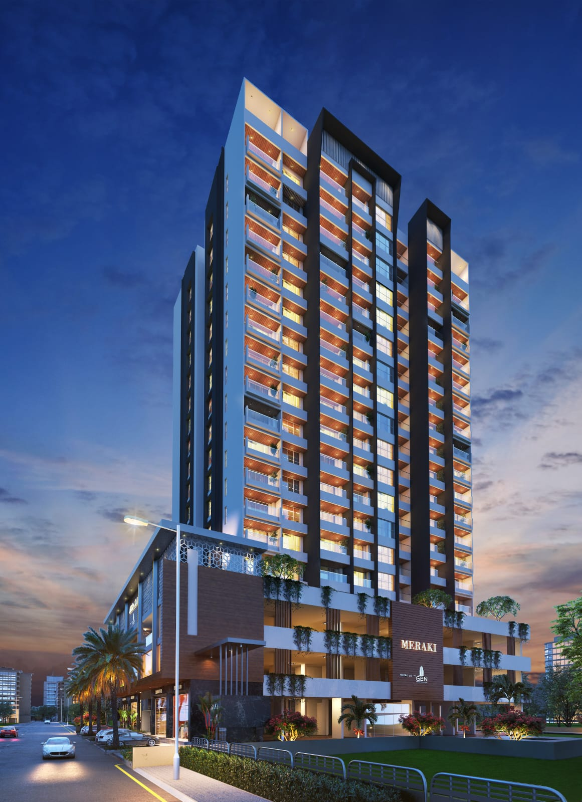 Meraki luxury tower in Pashan