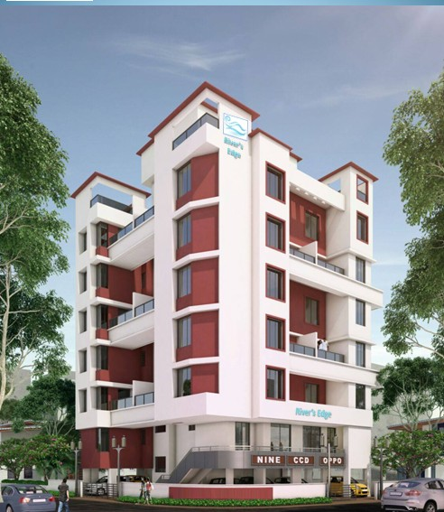 River's Edge residential tower in Pimpri