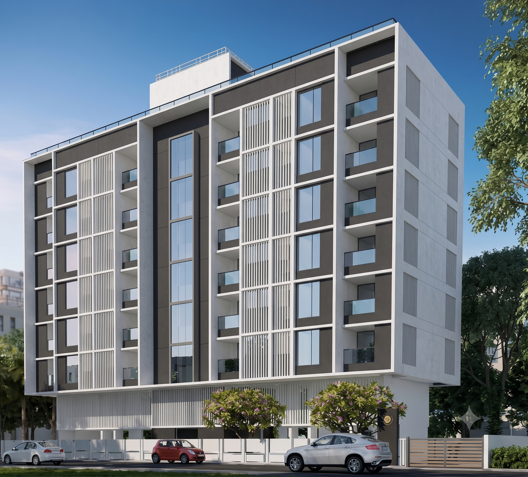 Shriram Elite residential building in Rahatani