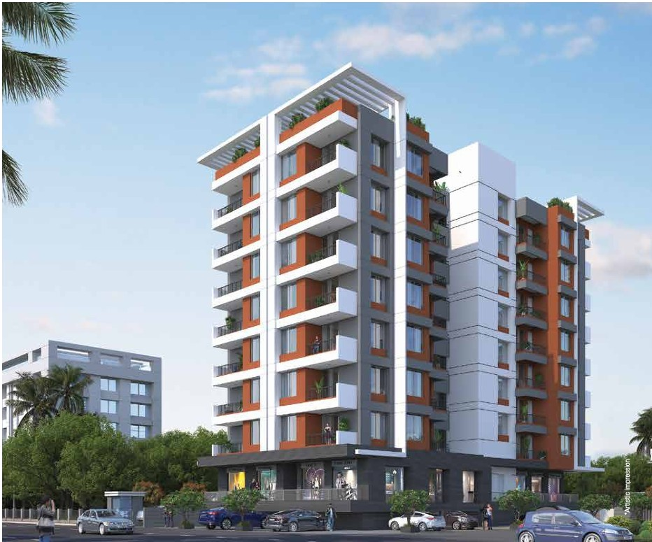 Square One A Wing premium mixed use development in Rahatani